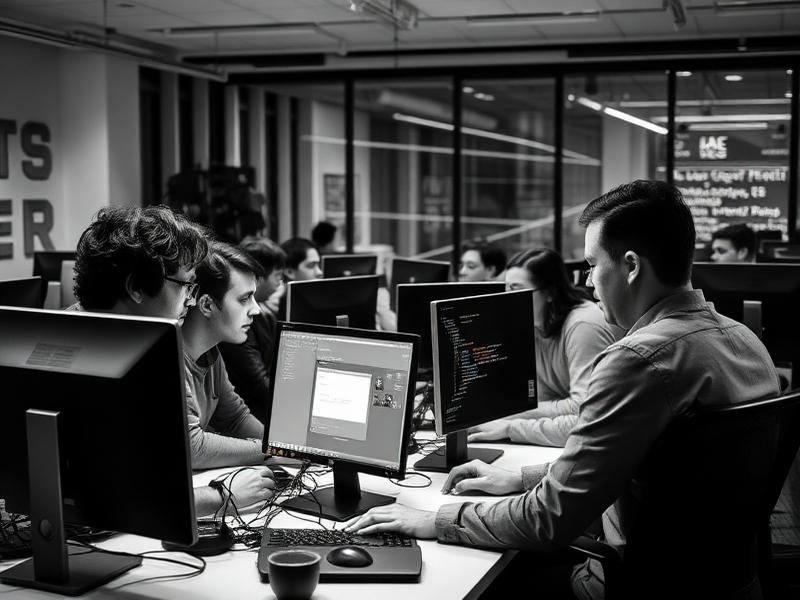 Équipe Rabbatek au travail